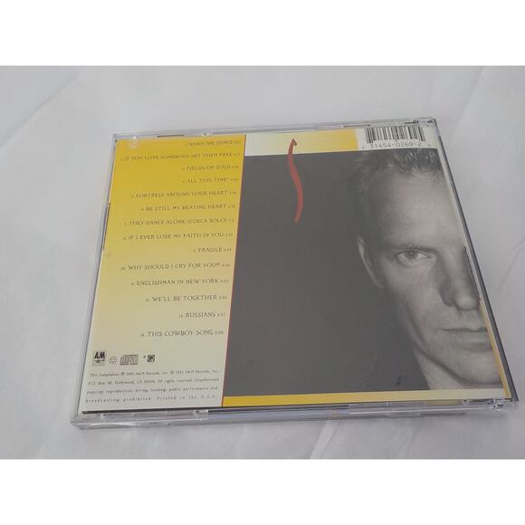 The Best of STING Fields of Gold 1984 - 1994 CD Music AM Records - Picture 2 of 4